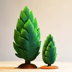 Small Wooden Thuja Tree - Summer