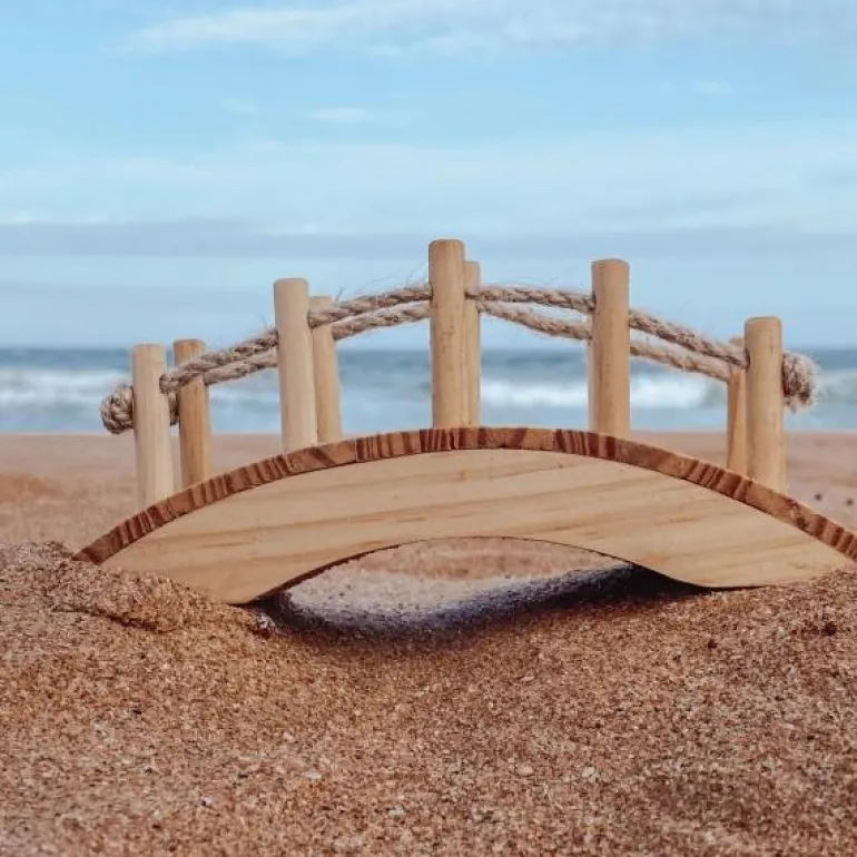 Small World Wooden Bridge