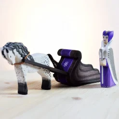 The Snow Queen Sleigh & Horse Set