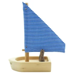 Toy Wooden Boat With Passengers - Hobie