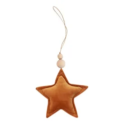 Velvet Star Pendant - Set Of 4