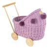 Wicker Dolls Pram - Heather