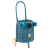 Wicker Market Buggy - Blue
