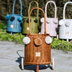 Wicker Market Buggy - Khaki