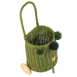 Wicker Market Buggy - Khaki
