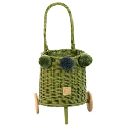 Wicker Market Buggy - Khaki