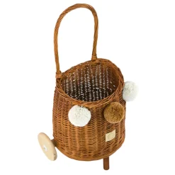 Wicker Market Buggy - Natural