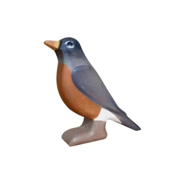 Wooden American Robin