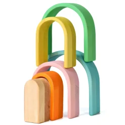 Wooden Arches - Pastel