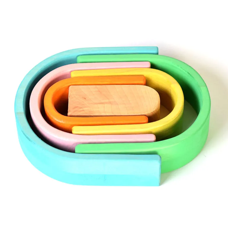 Wooden Arches - Pastel