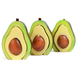Wooden Avocado Stacker
