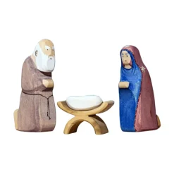 Wooden Baby Jesus Set
