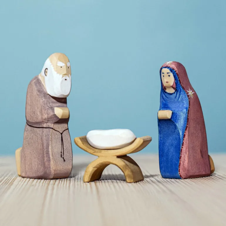 Wooden Baby Jesus Set