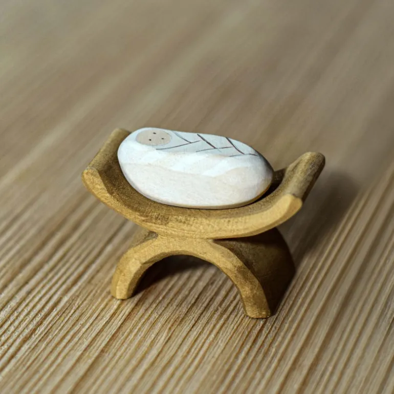 Wooden Baby Jesus Set