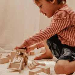 Wooden Backhoe Loader - Theo