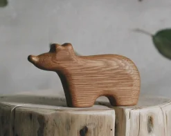 Wooden Bear Figure - Quincy