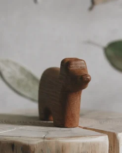 Wooden Bear Figure - Quincy
