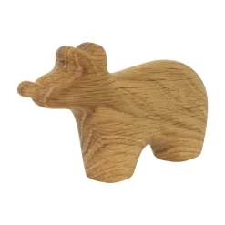Wooden Bear Figure - Quincy