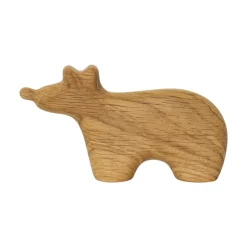 Wooden Bear Figure - Quincy