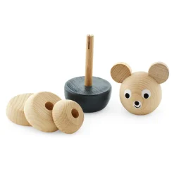 Wooden Bear Stacking Puzzle - Bernard