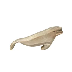 Wooden Beluga Whale