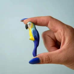 Wooden Blue Macaw