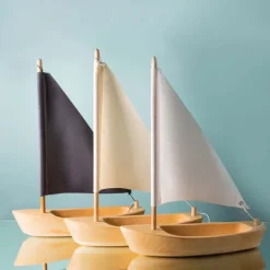 Wooden Boat - Beige