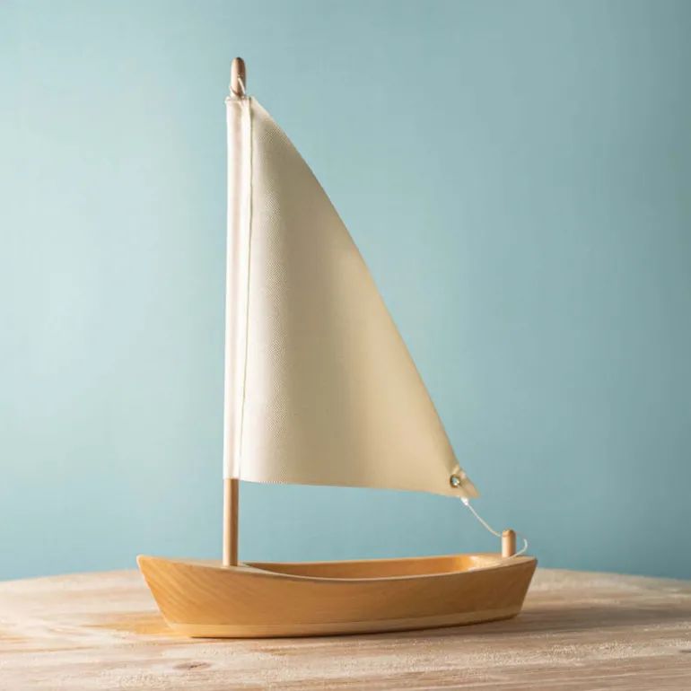 Wooden Boat - Beige