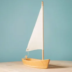 Wooden Boat - Beige