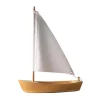 Wooden Boat - White