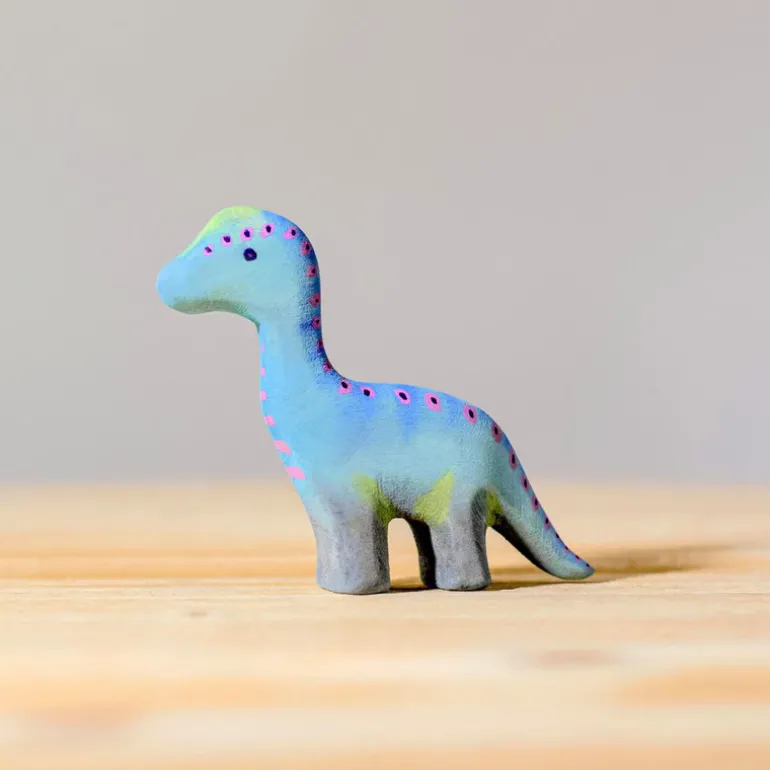 Wooden Brontosaurus - Baby