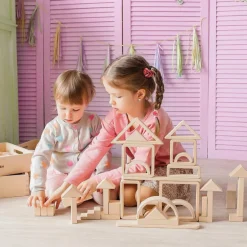 Wooden Building Blocks - Pythagoras