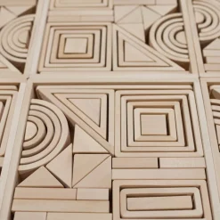 Wooden Building Blocks - Pythagoras