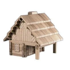 Wooden Building Puzzle - The Pub