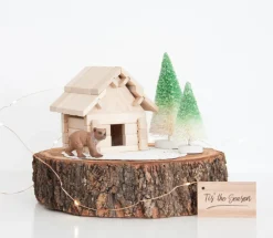 Wooden Building Puzzle - The Sheep Hut