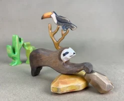 Wooden Cactus Set - 2 Pieces