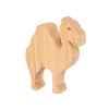 Wooden Camel Figure