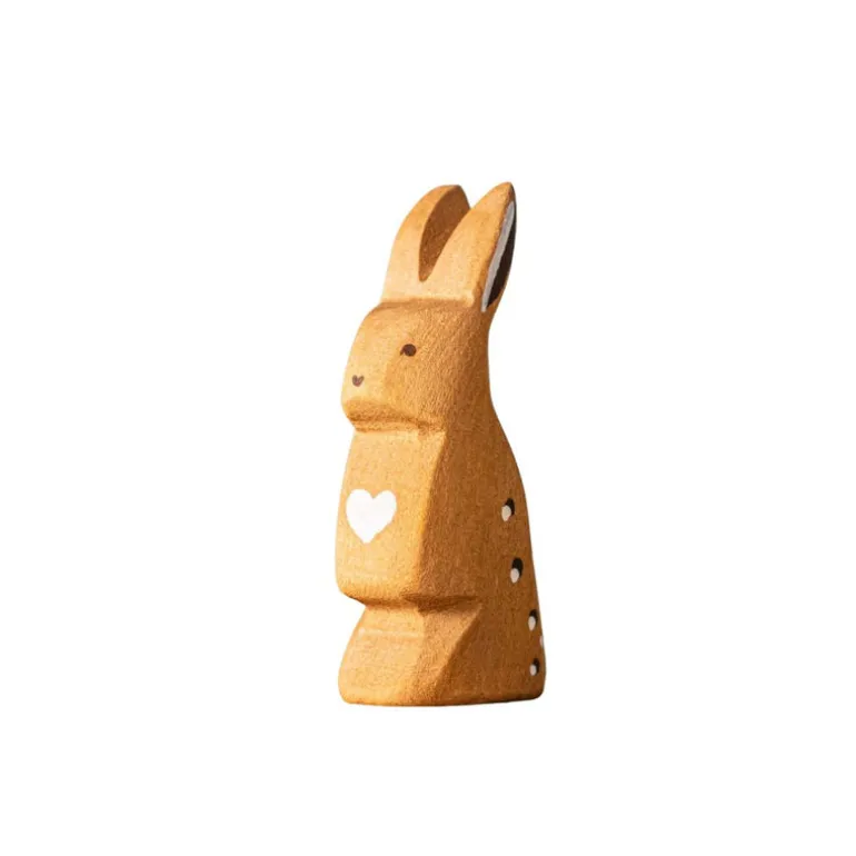 Wooden Careful Rabbit