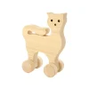 Wooden Cat Push Along - Nora