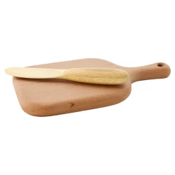 Wooden Chopping Board & Knife