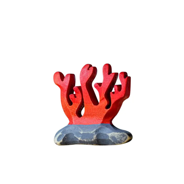 Wooden Coral - Red
