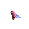 Wooden Crimson Rosella