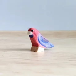 Wooden Crimson Rosella