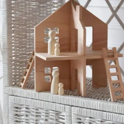 Wooden Cross Doll House