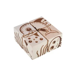 Wooden Cube Puzzle - Sea Creatures