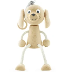 Wooden Dog Toy On Spring - Melody