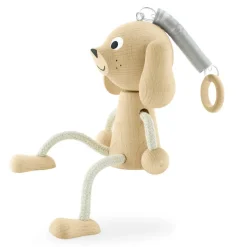 Wooden Dog Toy On Spring - Melody