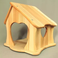 Wooden Dollhouse - Tulip Heart