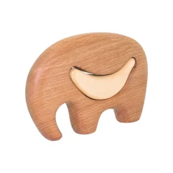 Wooden Elephant Puzzle - Elmer