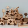 Wooden Emergency & Construction Vehicle Set